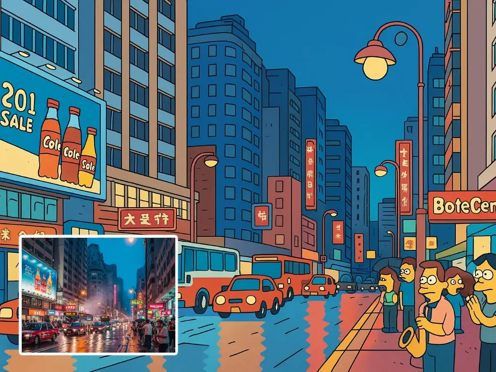 Animation-Style Illustrations
