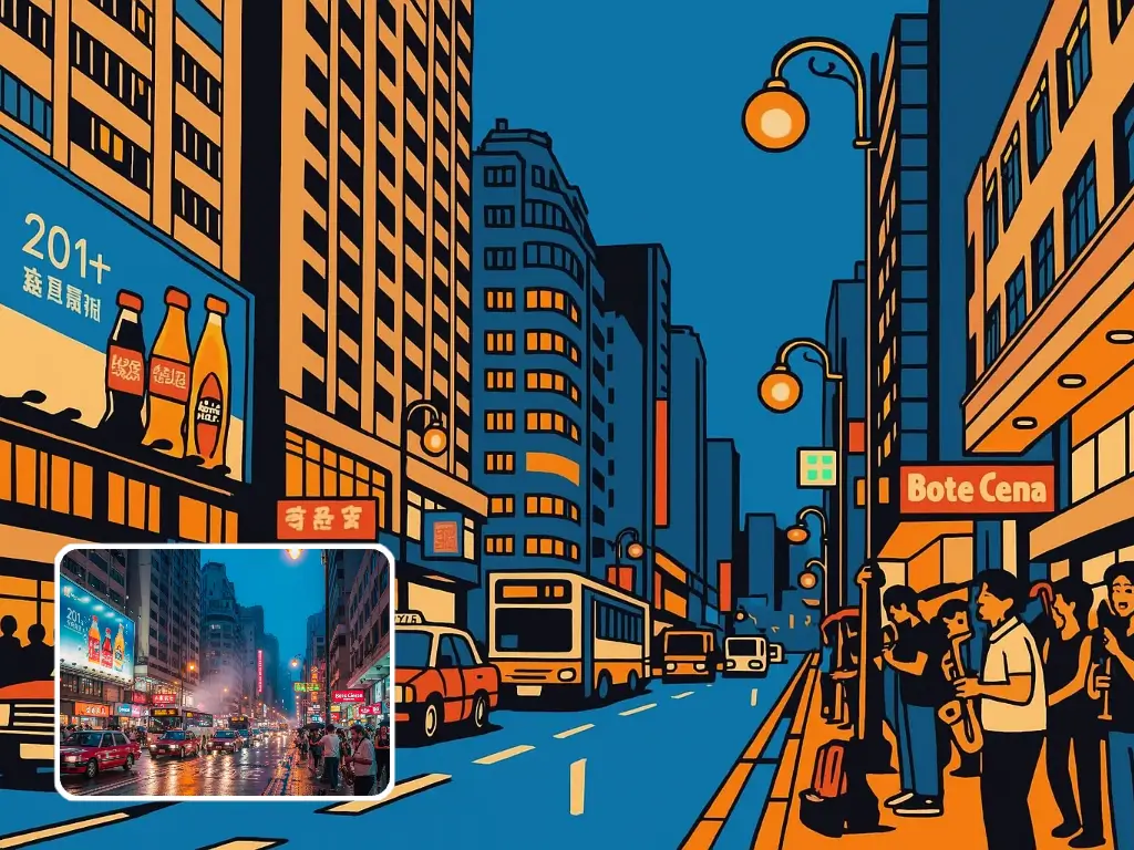 Video game art and animated illustrations