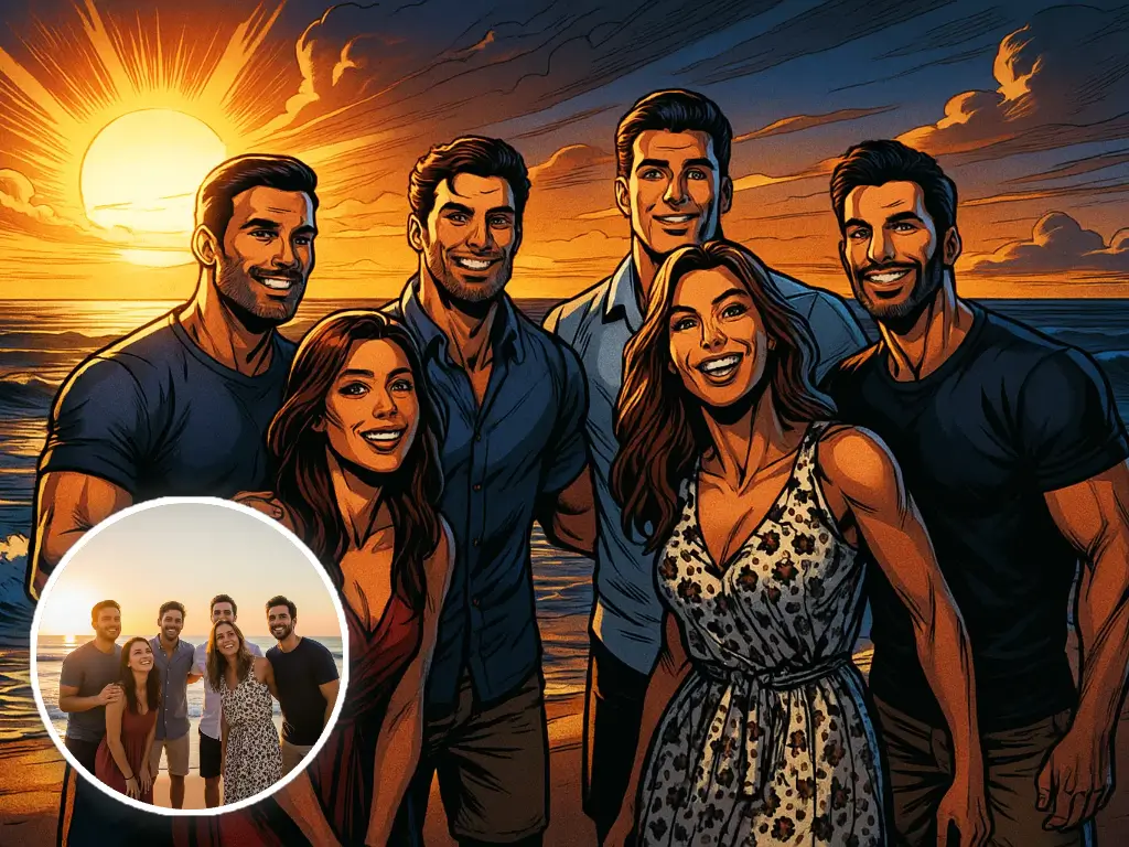 Justice League Team Art
