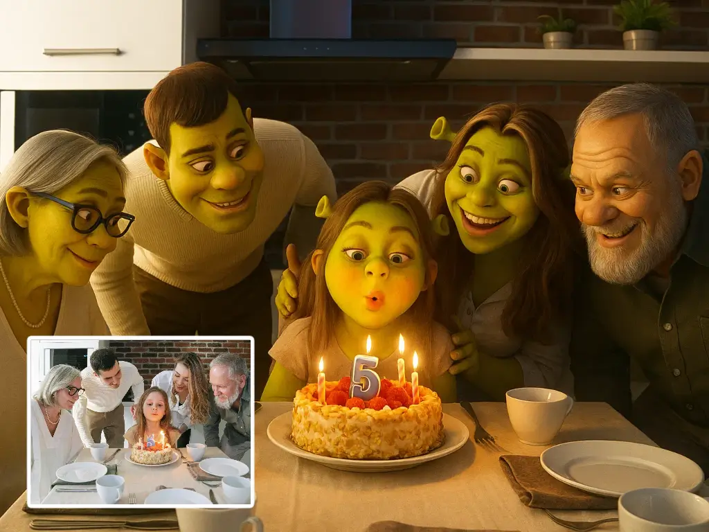 DreamWorks cinematic scenes