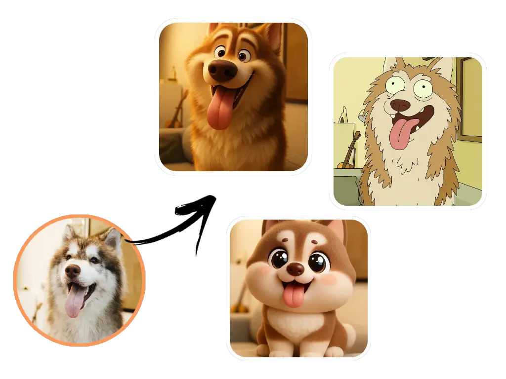 Cartoonize Your Beloved Pet