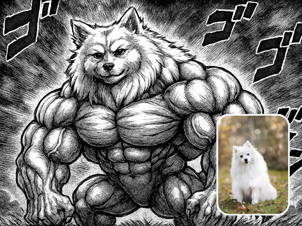 JoJo AI manga panel transformation