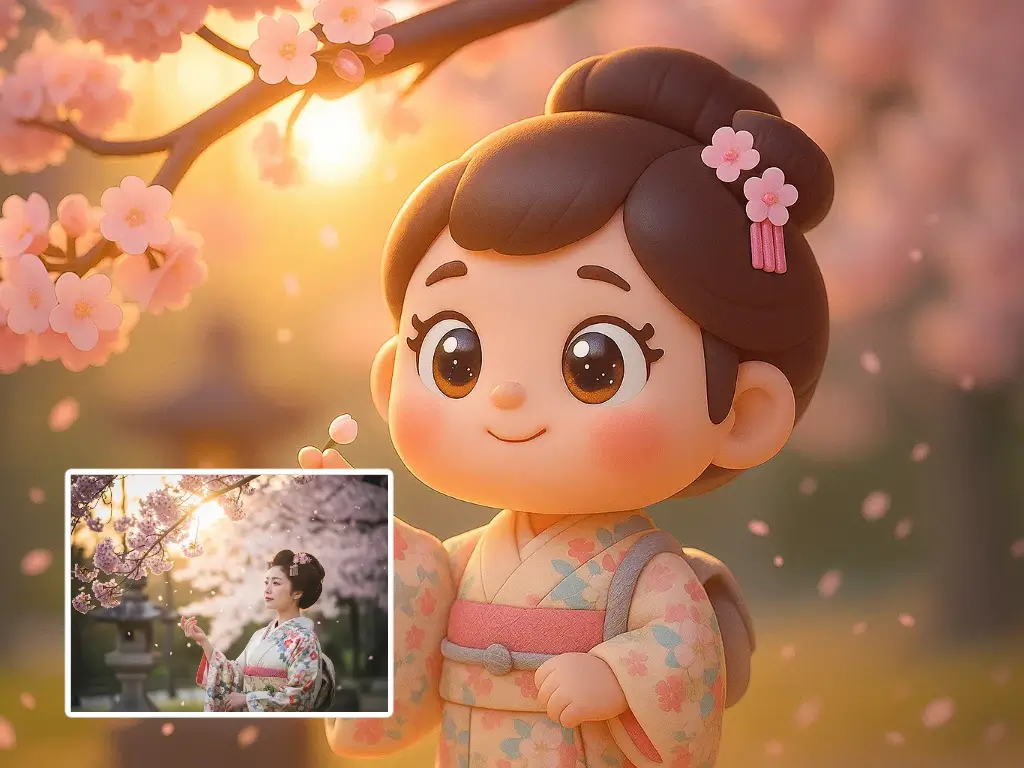 Kawaii 3D character collectibles