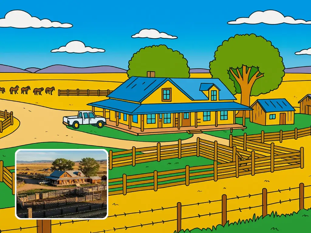 Springfield lifestyle cartoon art