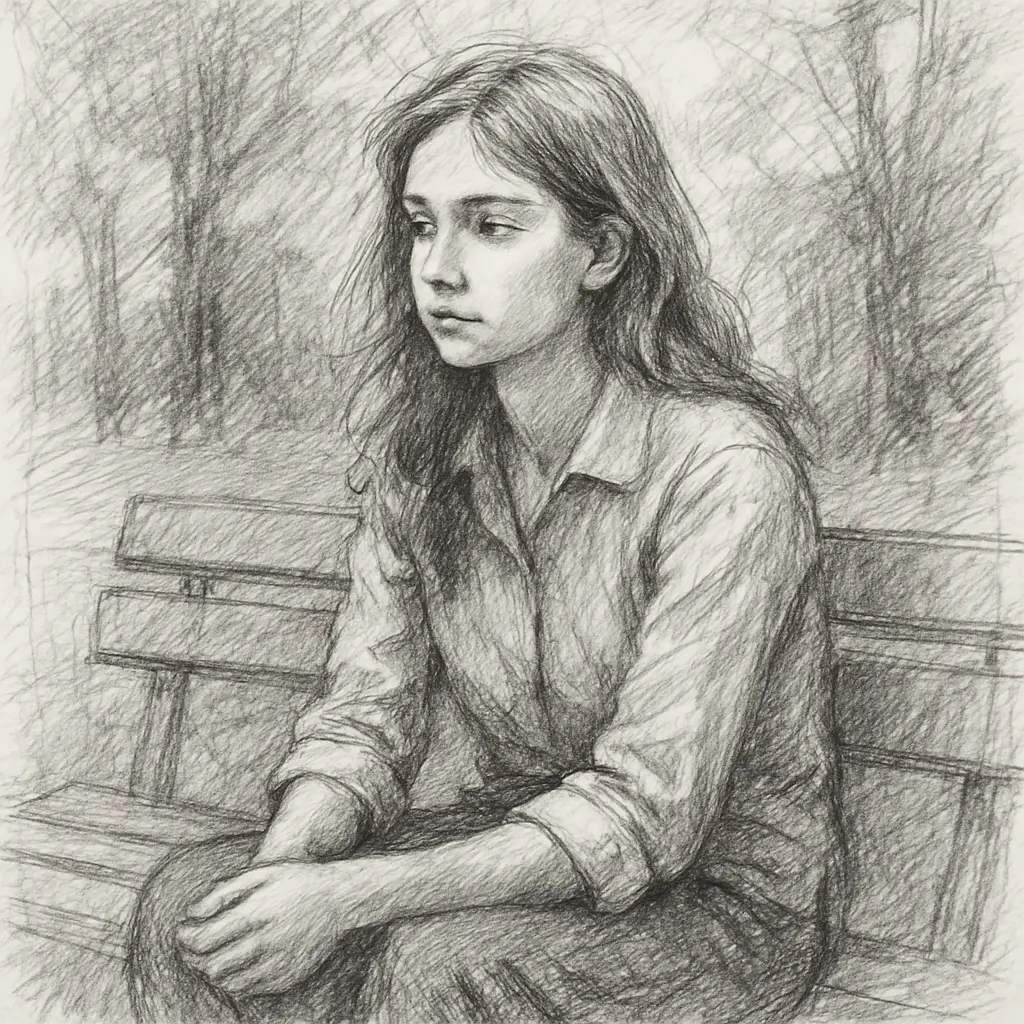 Black and White Pencil Sketch effect preview