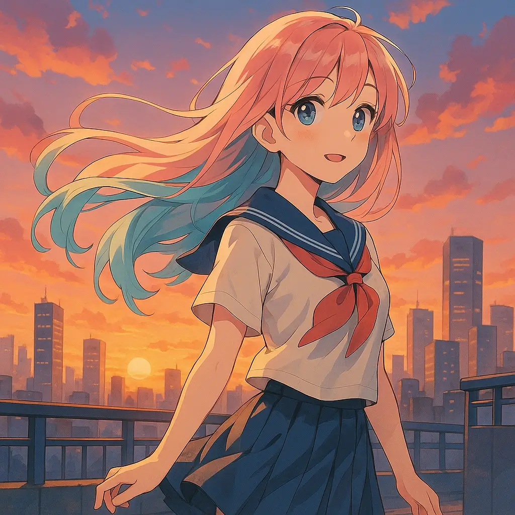 Japanese Anime effect preview