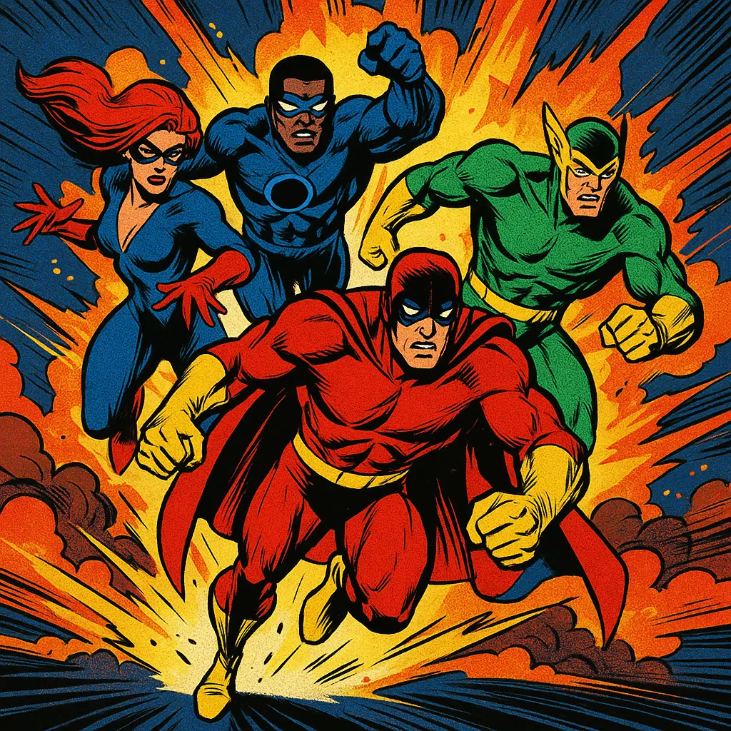Marvel Comic effect preview